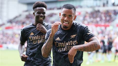 Com Gol E Dança De Gabriel Jesus Arsenal Vence O Brentford E Reassume