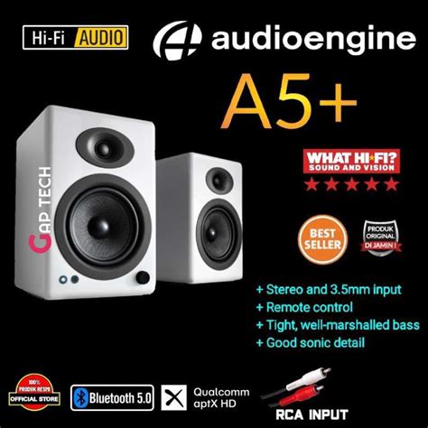 Jual Audioengine A Plus Wireless Hi Fi True Stereo Sound Monitor