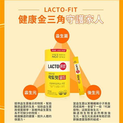 韓國鍾根堂LACTO FIT GOLD升級版益生菌50入 3罐 台灣代理公司貨 7 ELEVEN i預購