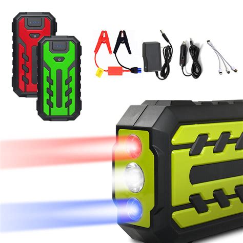 28000mah Car Jump Starter Box Battery Charger Pack Booster Portable Power Bank Ebay