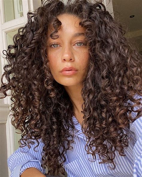 How To Style Curtain Bangs With Naturally Curly Hair Dastbasics Hot Sex Picture