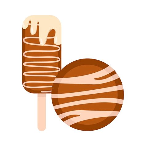 Ilustraci N De Chocolate Vector Premium