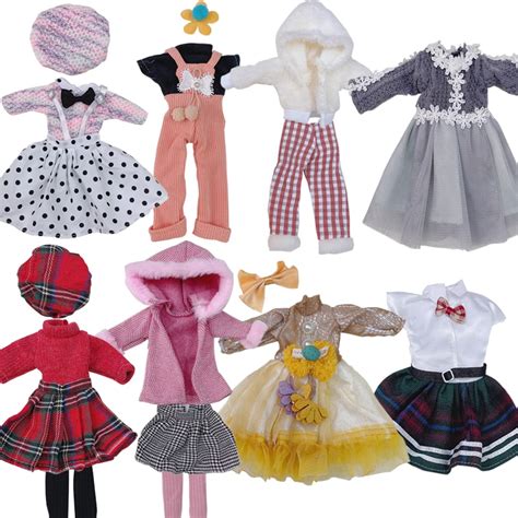 Ropa De Mu Eca Bjd Cm Accesorios De Juguetes Falda A Cuadros