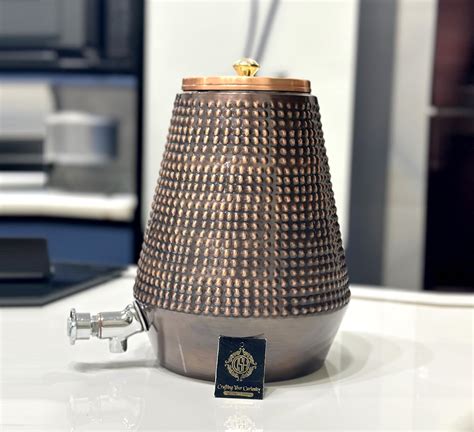 Buy Dsh Crafting Your Curiosity Pure Copper Water Dispenser Matka Pot