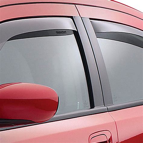 Weathertech® Dodge Charger 2006 2010 Light Smoke Side Window Deflectors