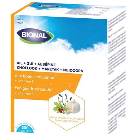 Bional Knoflook Maretak Meidoorn Capsules Stuks Kopen Of Bestellen