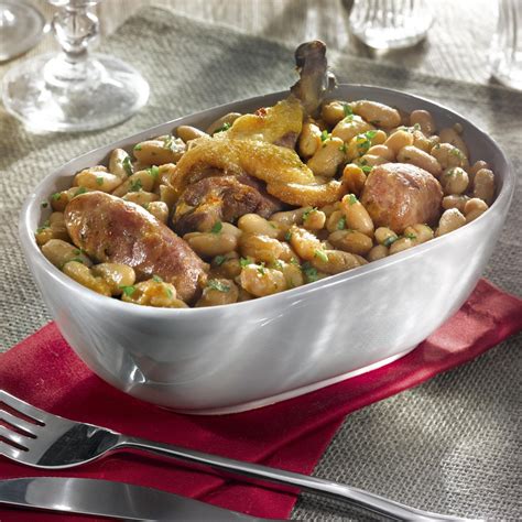 Cassoulet au Confit de Canard et à la Saucisse de Toulouse