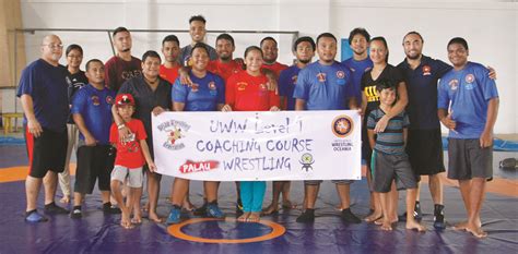 United World Wrestling Uww Conducts Level 1 Coaching Course In Palau