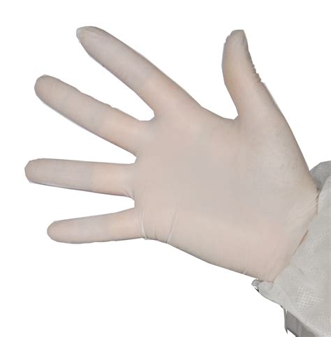 Disposable White Nitrile Glove