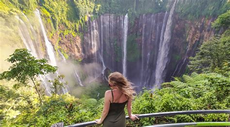 Tumpak Sewu Waterfall Lumajang East Java Indonesia