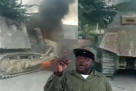 Watch Kenyan Police Killdozer Flattens Secret Base Of Notorious