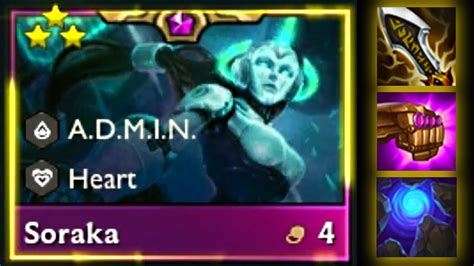 3 Star Soraka ⭐⭐⭐ Full Crit Double Ludens Set 8 Tft Youtube