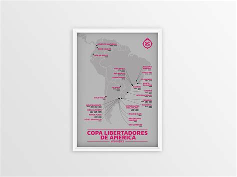 Copa Libertadores De America Map Sports Club Maps