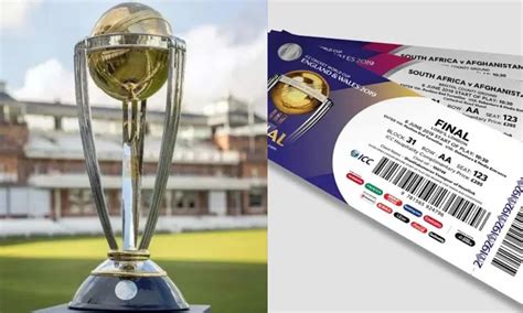 How to Book Tickets For ODI World Cup 2023 - The Cricket Lounge