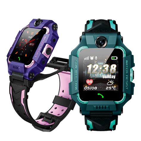 Reloj inteligente para niños y niñas dispositivo con cámara Dual Chat