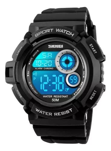 Reloj Skmei Digital Para Hombre Negro Mercadolibre