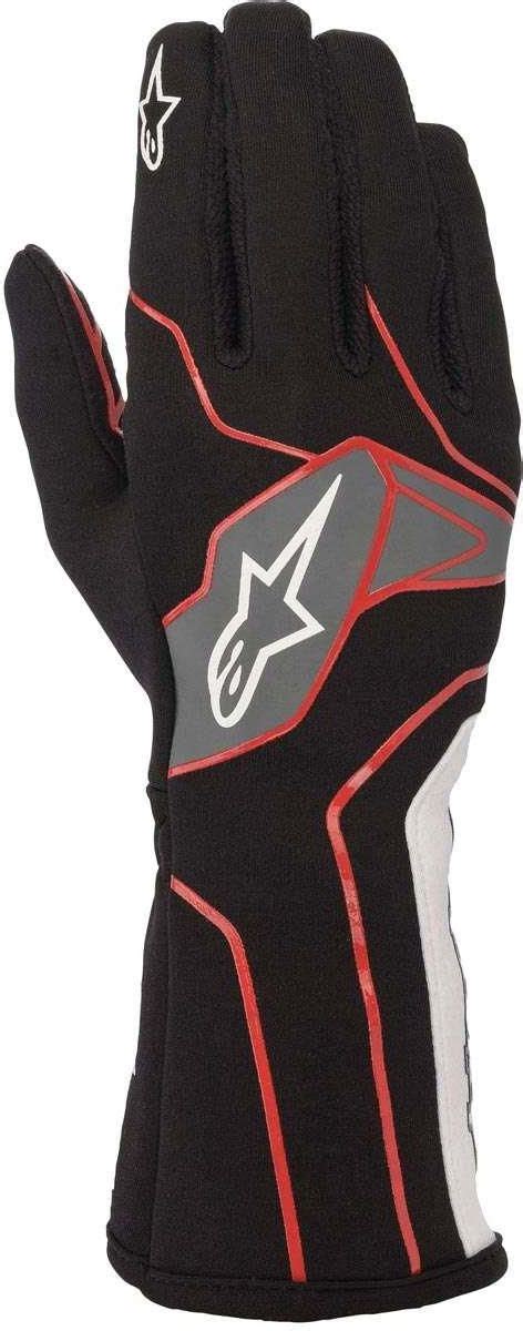 Rękawice motocyklowe Alpinestars Rękawice kartingowe TECH 1 K V2 czarno