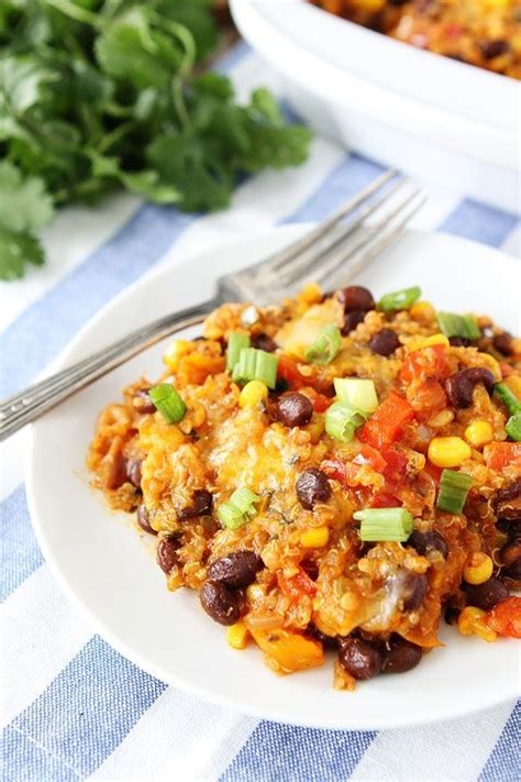 Black Bean And Quinoa Enchilada Bake By Two Peas And Their Pod