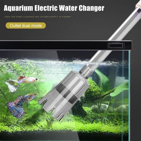 Entretien Nettoyeur De Gravier Lectrique Pour Aquarium Siphon