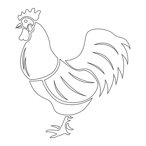 Chicken Printable Template Printable Free Templates