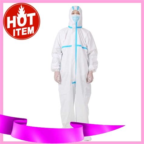 Hot Item Coverall Disposable Anti Epidemic Isolation Suit For Staff