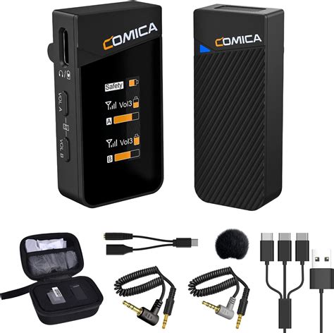 Amazon Comica Vimo C Wireless Lavalier Microphone Mini Lapel Mic