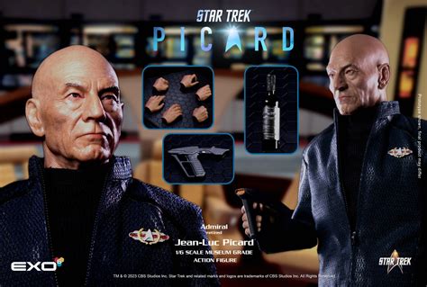 EXO 6 Sends Admiral Picard On One Last Mission As The First 1 6 Scale