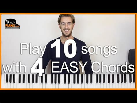 Master Piano Chords: Play Popular Songs With Cheat Sheets, 50% OFF