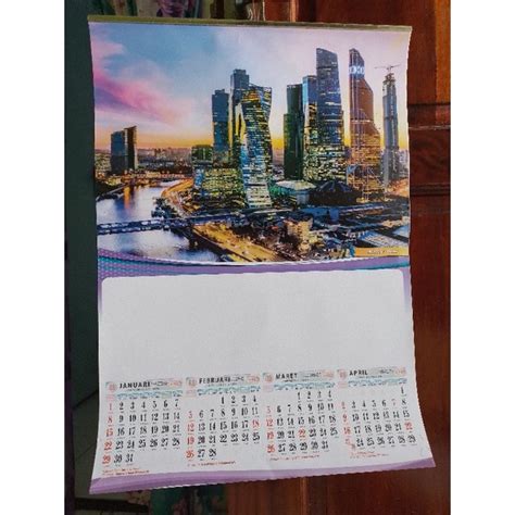 Jual Kalender Dinding 2023 Motif Gedung Shopee Indonesia