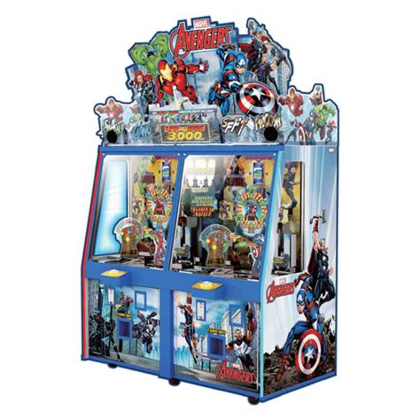 Marvel Avengers Coin Pusher By Andamiro Betson Enterprises