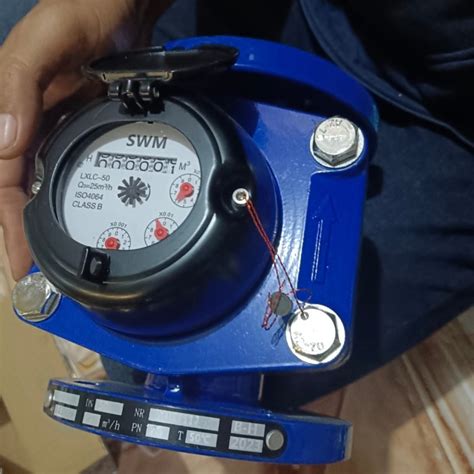 Jual FLOW METER AIR BERSIH SWM 2 DN 50 PN 16 WATER METER AIR BERSIH