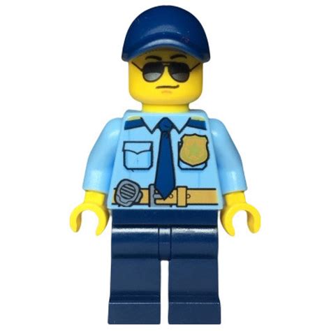 Lego® Mini Figurines City Lego® Mini Figurine Policier La Boutique Briques Passion