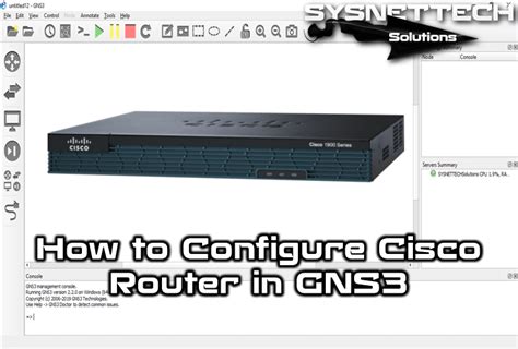 How To Configure Telnet On Cisco Router GNS3 Guide