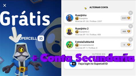 Como Criar Outra Conta No Brawl Stars Youtube