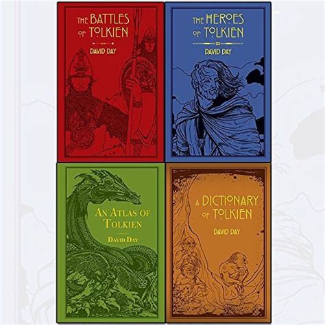 Tolkien Series David Day 4 Books Collection Set The Battles Of