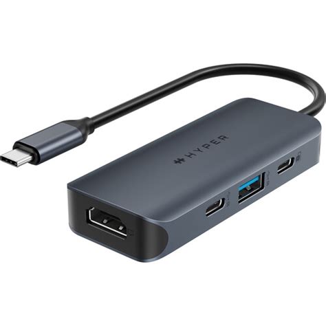 HYPER HyperDrive Next 4 Port USB C Hub Midnight Blue HD4001GL