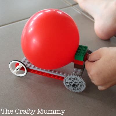 Balloon Propelled Lego Car | Fun Family Crafts