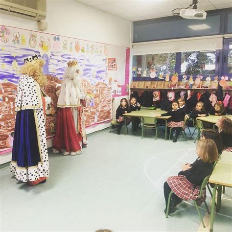 Visita De Los Emisarios De Los Reyes Magos Colegio Guadalaviar