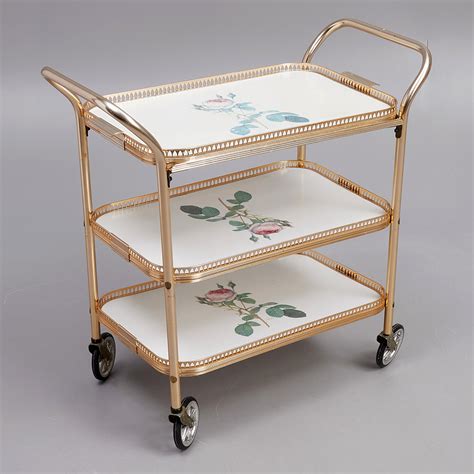 Images For 2020105 SERVING TROLLEY 2 Shelves And 1 Loose Tray Part