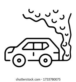 Car Smoke Icon Vector Stock Vector (Royalty Free) 1733780075 | Shutterstock