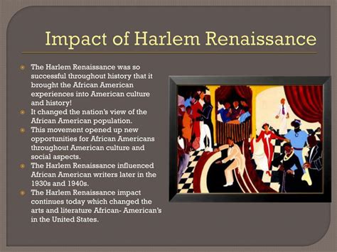 Ppt Harlem Renaissance Powerpoint Presentation Free Download Id