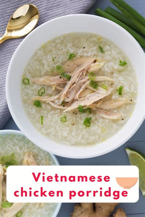 Chao ga vietnamese chicken porridge – Artofit