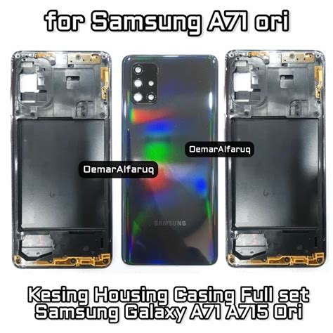 Jual Housing Casing Kesing Full Set Samsung A71 A715 Frame Bezel