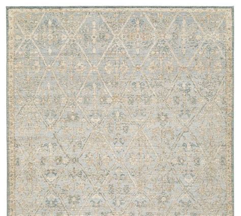 Kingsley Hand Knotted Wool Rug Pottery Barn