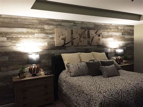 Accent Wall Bedroom Wood