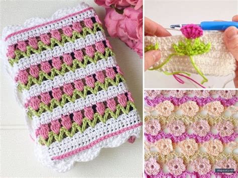 Flower Crochet Stitch Ideas And Inspiration Crochetpedia