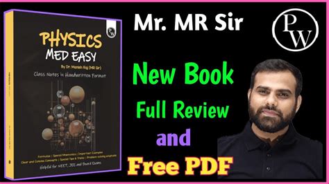 Physics Made Easy Book Of Mr Mr Sir Full Review Of Neet Book