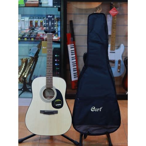 Jual Cort Ad E Op Nat Gitar Akustik Elektrik Open Pore Natural Ad