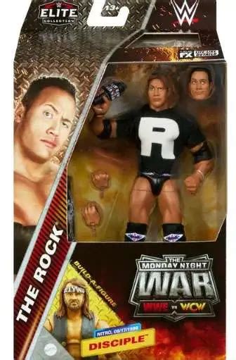 Wwe Wrestling Elite Collection Monday Night War The Rock Exclusive