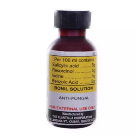 Bonil Solution 30ml Anti Fungal Shopee Philippines